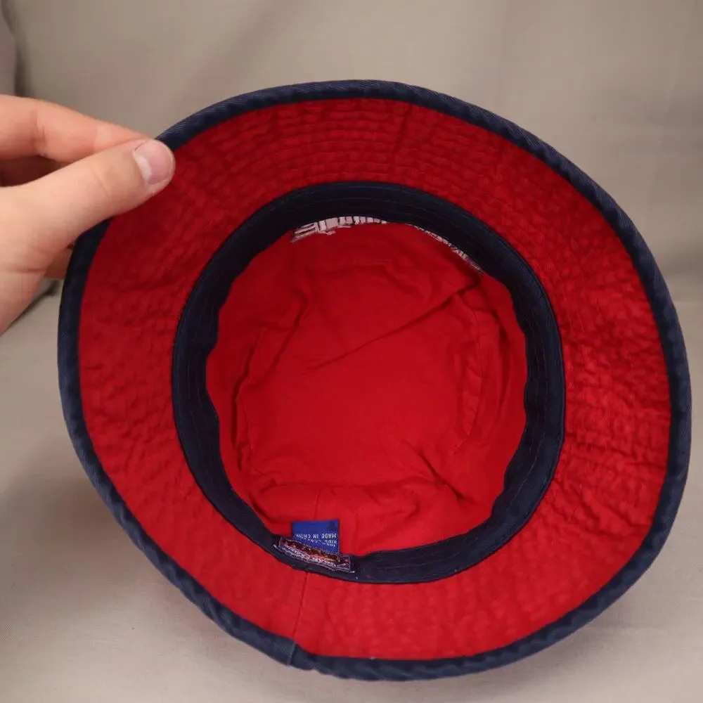 Top Gun Youth Bucke Hat Cap Vintage Authentic Embroidered Kindercaps Side Pocket